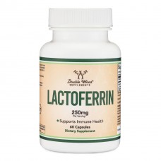 Лактоферрин Double Wood Lactoferrin 250 mg, 60 capsules