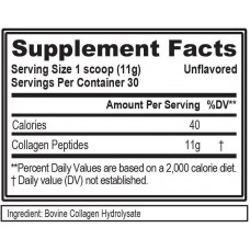 Хондропротектор Evlution Nutrition Collagen Peptides Hydrolyzed Type I & III Collagen 330 g (Unflavored)  Evlution Nutrition
