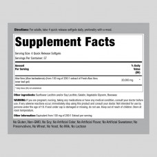 Potent Aloe Vera, 20000 mg, 150 Softgels  Piping Rock