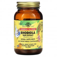 Rhodiola Root Extract, 60 Vegetable Capsules Solgar