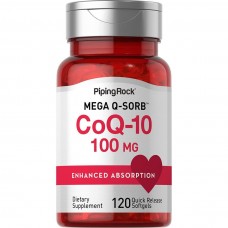 Коэнзим Piping Rock CoQ10 100 mg 120 Quick Release Softgels Piping Rock Коэнзим Piping Rock CoQ10 100 mg 120 Quick Release Softgels Piping Rock