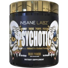 Предтренировочный комплекс Insane Labz Psychotic Gold 204g (Blue Punch) Insane labz Предтренировочный комплекс Insane Labz Psychotic Gold 204g (Blue Punch) Insane labz