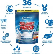 100 % Whey Protein 500g (Raspberry)  IronMaxx