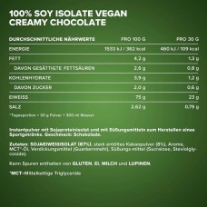 Протеин IronMaxx 100% Soy Protein Isolate 500 g (Chocolate)  IronMaxx