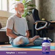 Ресвератрол Piping Rock Resveratrol Defense 100 mg 180 Quick Release Capsules  Piping Rock