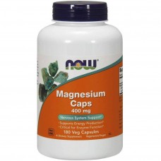 Магній Now Magnesium Caps 400 mg 180 caps