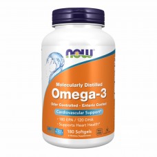 Omega-3 Enteric - 180 sgels Now Foods