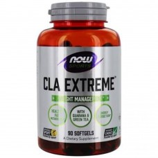 Комплекс для схуднення з CLA, CLA Extreme - 90 softgels Now Foods