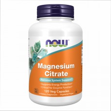 Магний Цитрат, Magnesium Citrate - 120 caps Now Foods