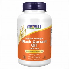 Black Currant Oil 1000mg - 100 sgels Now Foods