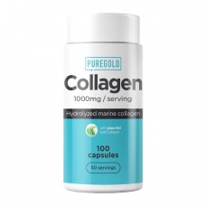 Морський колаген, Marine Collagen - 100 caps Pure Gold