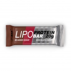Протеїновий батончик, Lipobar - 50g Chocolate Chery Lipobar