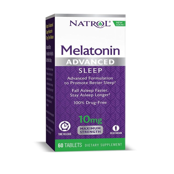 Мелатонін 10мг  (Advanced Sleep Melatonin), Natrol - США