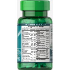 Витамины Puritan's Pride ABC Plus Senior Multivitamin Multi-Mineral Formula 60 Caplets  Puritan's Pride