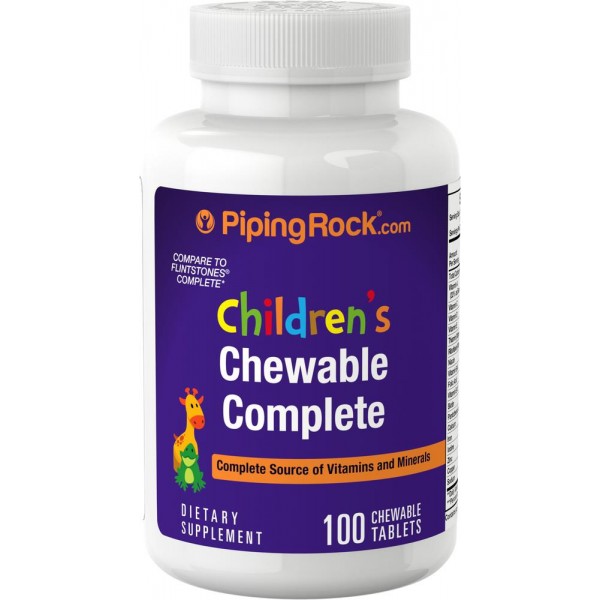 Мультивітаміни для дітей (Children's Complete Daily), Piping Rock - США