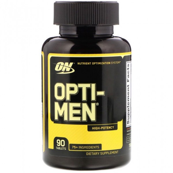 Мультивітаміни для чоловіків (Opti-Men), Optimum Nutrition - США