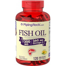 Омега 3 1200мг (Omega-3 Fish Oil), Piping Rock - США