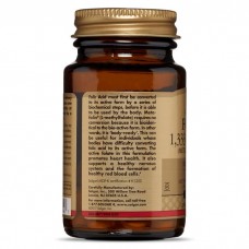 Фолієва кислота 400 мкг, 800мкг (Folic Acid), Solgar - США