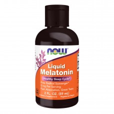 Рідкий мелатонін, Liquid Melatonin - 59 ml Now Foods