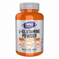 Л-Глютамін, L-Glutamine Powder - 170g Now Foods