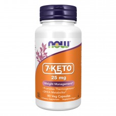 Жиросжигатель 7-KETO 25mg - 90 vcaps Now Foods