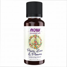 Ефірне масло, Peace, Love & Flowers Oil Blend - 30ml (1fl.oz) Now Foods