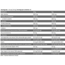 Pre Energizer 270g (Fruit punch) Fitness Authority Nutrition