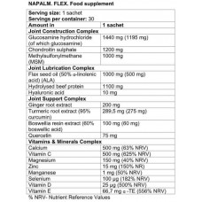 Napalm Flex 30 packs Fitness Authority Nutrition