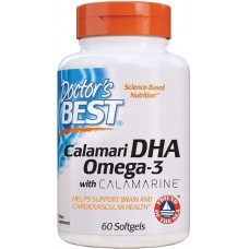 Риб'ячий жир Doctor's Best Calamari DHA 500 with Calamarine 60 Softgels Doctor's BEST