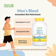 Мультивітаміни для чоловіків Super Nutrition Men's Blend Antioxidant-Rich Multivitamin Plus Whole Food Power Blend, Super Nutrition