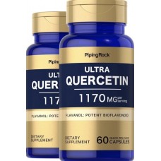 Кверцетин Piping Rock Ultra Quercetin, 1170 mg (per serving), 60 Quick Release Capsules капсули