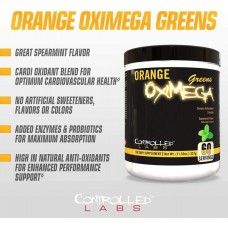 Антиоксидантный комплекс Controlled Labs Orange OxiMega Greens Antioxidant Complex 327 g (Spearmint)  Controlled Labs
