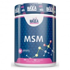 МСМ Haya Labs MSM 500 mg 180 caps капсули