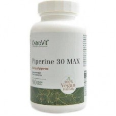 Екстракт плодів чорного перцю OstroVit Piperine 30 MAX 90tab OstroVit