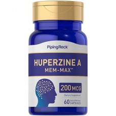 Гуперзин А Piping Rock Huperzine A MEMMAX, 200 mcg, 60 Quick Release Capsules Piping Rock