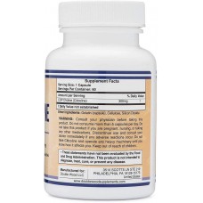 Холін Double Wood CDP Choline 300 mg (Citicoline), 60 capsules капсули