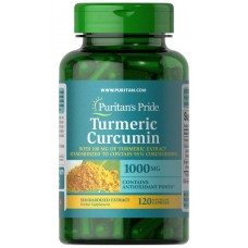Turmeric Curcumin 1000 mg with Bioperine 5 mg 120 Capsules Puritan's Pride