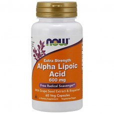 Alpha Lipoic Acid 600mg 60 caps NOW