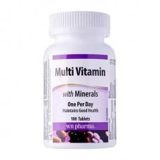 Multi Vitamin with Minerals One Per Day 100 tablets Webber Naturals
