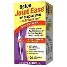 Osteo Joint Ease + InflamEase + Gluc. 120 caplets Webber Naturals