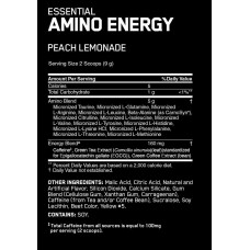 Амінокислоти Amino Energy 270 g (Blueberry lemonade)  Optimum Nutrition