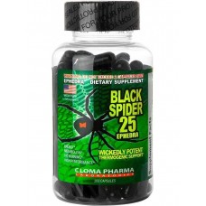 Черный паук Black Spider 100 caps  Cloma Pharma