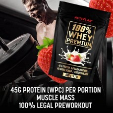 Протеин Activlab 100% Whey Premium 500 g (Strawberry)  Activlab