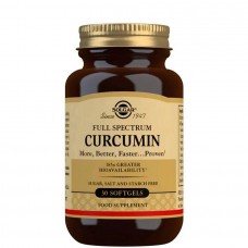 Куркумин Solgar Full Spectrum Curcumin, 30 Liquid Extract Softgels Solgar
