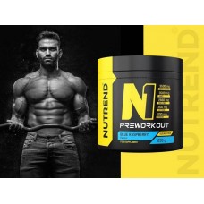 Передтренувальний комплекс Nutrend N1 255g (Blue raspberry) Nutrend