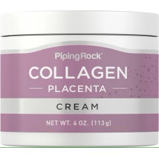 Collagen & Placenta Night Cream 4 oz (113 g) Jar Piping Rock