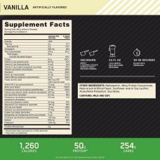 Serious Mass 2727g (Vanilla) EU Optimum Nutrition