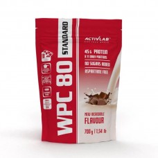 Сывороточный протеин Wpc 80 Standard 700g (Milk chocolate) Activlab