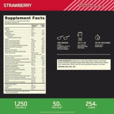 Serious Mass 2727g (Strawberry) EU Optimum Nutrition