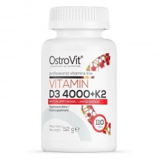 Vitamin D3 4000+K2 110 tabl OstroVit